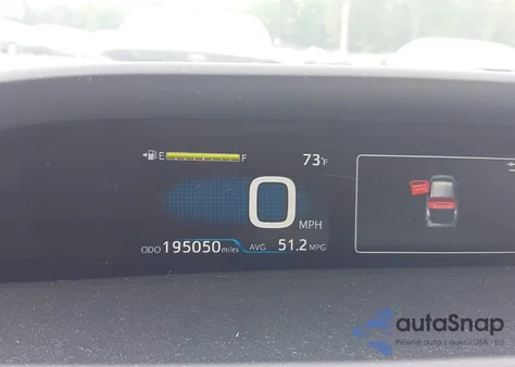 2016 Toyota Prius Three из США, поврежденный, VIN JTDKARFU7G3018542